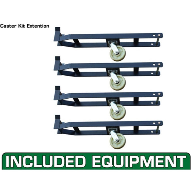 Atlas PREMIUM 408SL 4 Post Lift + RJ35 Sliding Jacks Combo