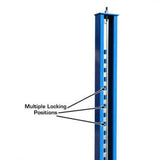 Atlas 414 14,000 LB 4-Post Lift + RJ8 Jacks Combo