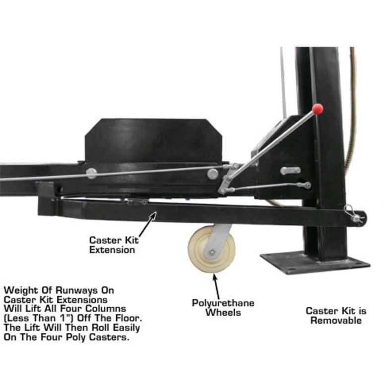 Atlas Garage PRO8000EXT 8,000 lb Extra Tall 4-Post Lift