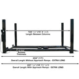 Atlas Garage PRO9000 9,000 lb 4-Post Lift