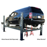 Atlas PREMIUM 408SL 4 Post Lift + RJ35 Sliding Jacks Combo