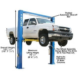 Atlas OHX10000X 10,000 lb Extra Tall 2-Post Lift