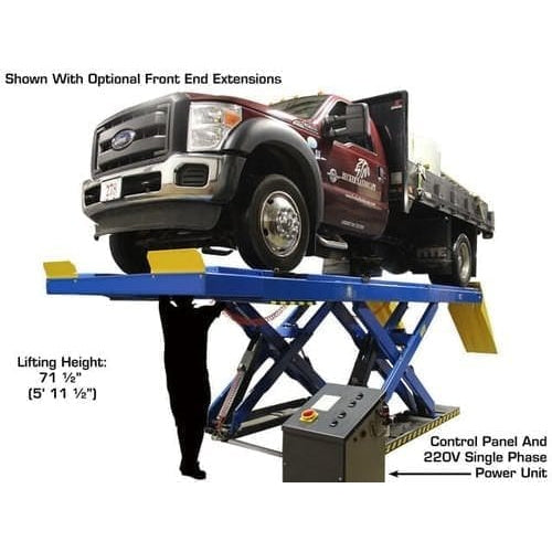 Atlas PX16A Scissor Alignment Lift and RJ8 Rolling Jack Combo