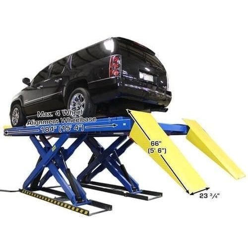 Atlas PX16A Scissor Alignment Lift and RJ8 Rolling Jack Combo