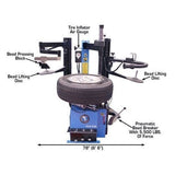 Atlas TC229DAA Rim-Clamp Tire Changer w/ Dual Assist Arms