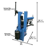 Atlas TC229LH Rim-Clamp Tire Changer w/ Assist Arm