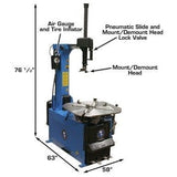 Atlas TC755 Tilt-Back Rim-Clamp Tire Changer w/ Beadblaster