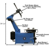 Atlas TC755 Tire Changer + WB49-2 Wheel Balancer Combo Package