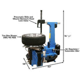 Atlas TC755 Tire Changer + WB49-2 Wheel Balancer Combo Package