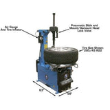 Atlas TC755 Tilt-Back Rim-Clamp Tire Changer w/ Beadblaster