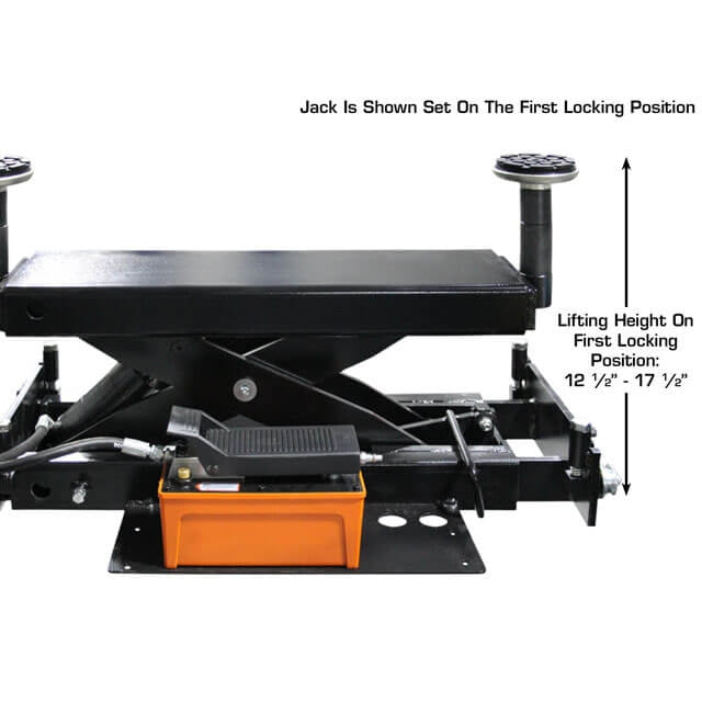 Atlas RJ6 6,000 lb Rolling Bridge Jack