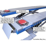 Atlas 12ASL Alignment Scissor Lift and RJ-6 Rolling Jack Combo