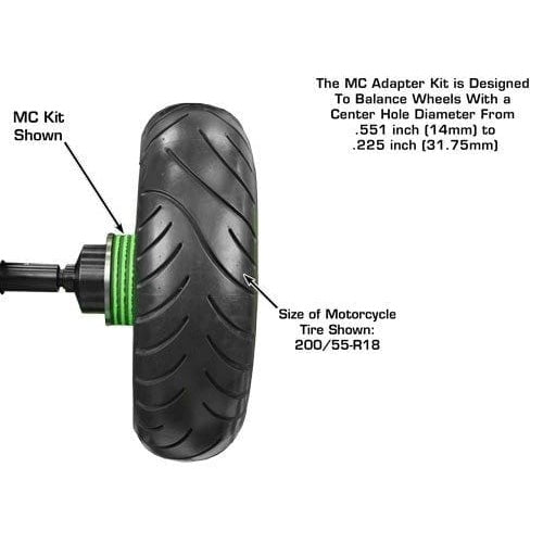 Atlas TC221 Tire Changer + WB11 Motorcyle Wheel Balancer Combo Package