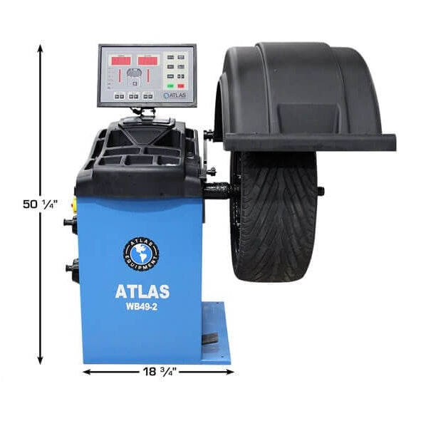 Atlas WB49-2 Premium 2D Computer Wheel Balancer