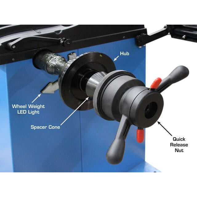 Atlas TC755EZ Tire Changer + WB49-2-PRO Wheel Balancer Combo Package