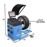 Atlas WBT-210 Heavy Duty Truck Wheel Balancer