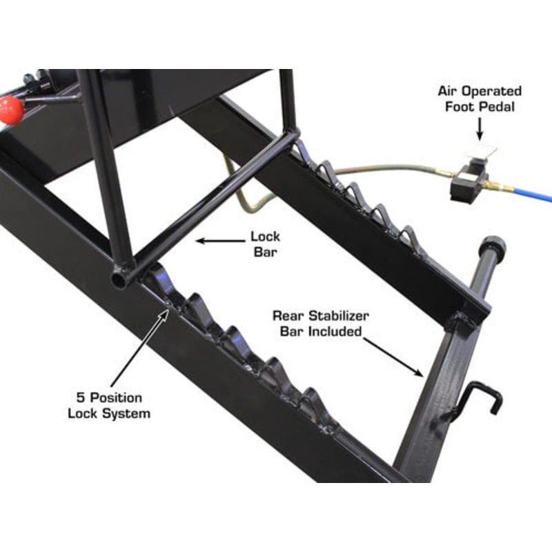 Atlas 1,000 lb. Air-Operated Motorcycle & ATV Lift