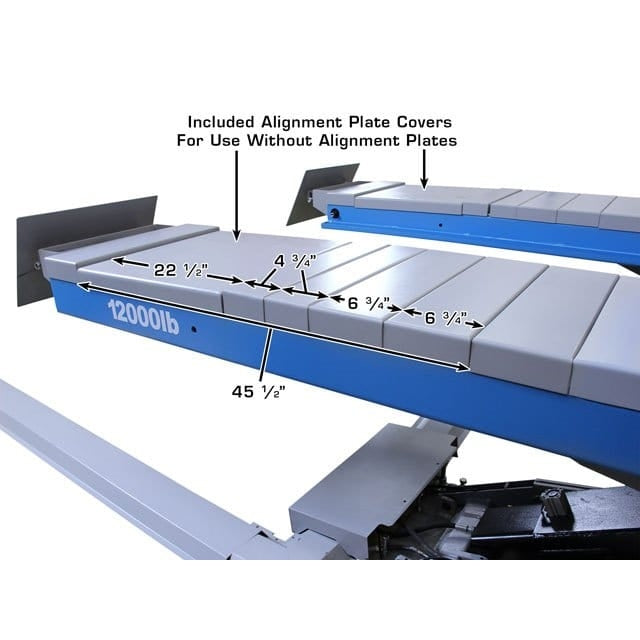 Atlas 12ASL 12,000 lb Scissor Alignment Lift