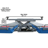 Atlas 12AWFSL Alignment Scissor Lift and RJ-6 Rolling Jack Combo