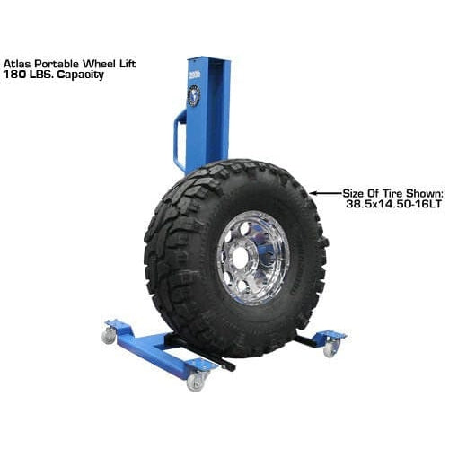 Atlas 180 LB. Capacity Pneumatic Portable Wheel Lift