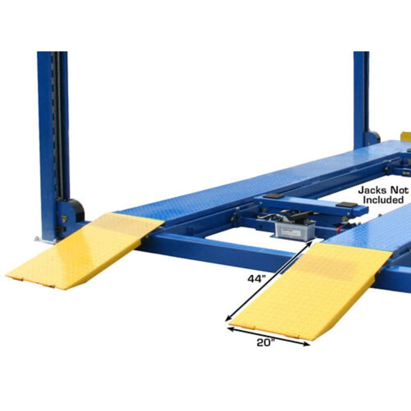 Atlas 412 12,000 lb 4-Post Lift + RJ6 Jacks Combo