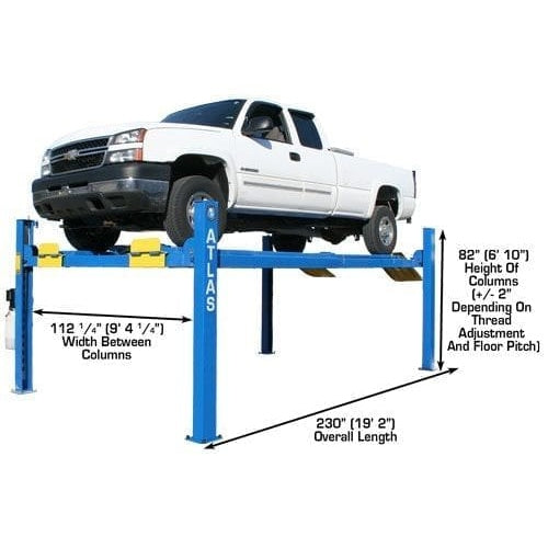 Atlas 412A 12,000 lb 4-Post Alignment Lift