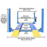 Atlas 414 14,000 lb Commercial 4-Post Lift