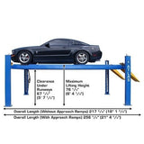 Atlas 414A 14,000 lb 4-Post Alignment Lift