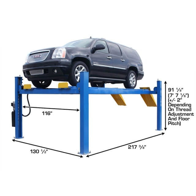 Atlas 414A 14,000 lb 4-Post Alignment Lift