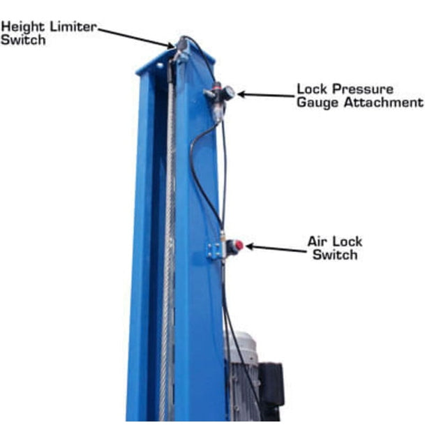 Atlas 414A 14,000 lb 4-Post Alignment Lift