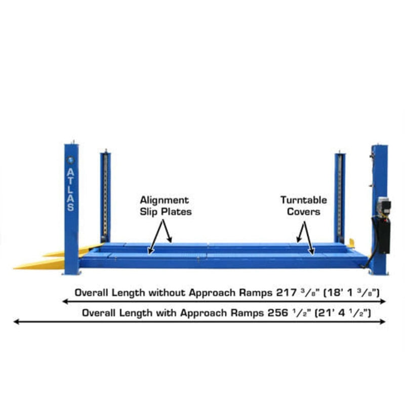 Atlas 414A 14,000 lb 4-Post Alignment Lift