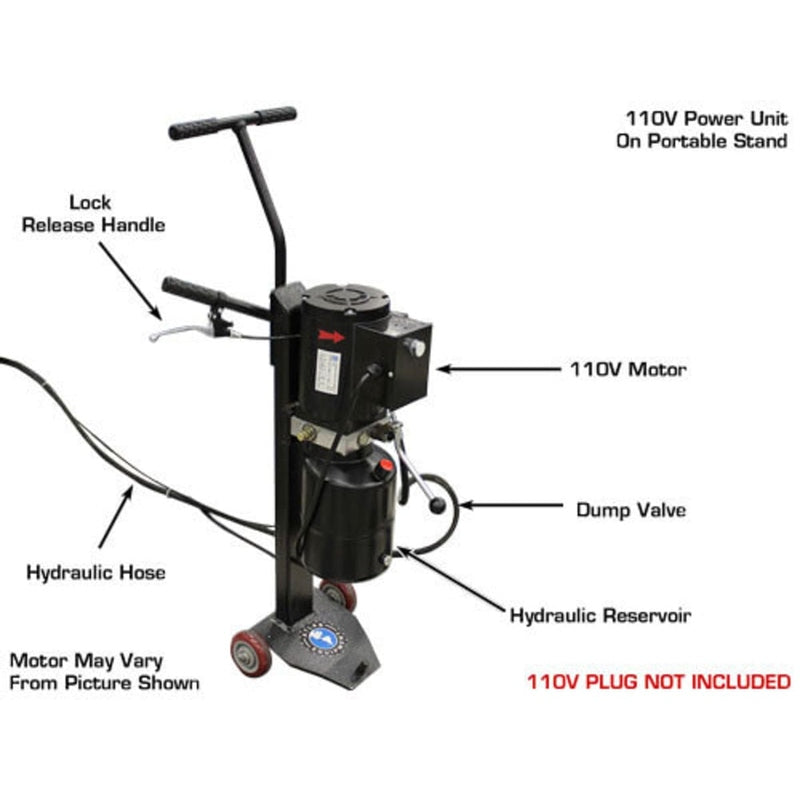 Atlas 6MR 6,000 lb Portable Mid-Rise Lift