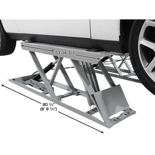 Atlas 6PL 6,000 lb Open Center Low Rise Lift