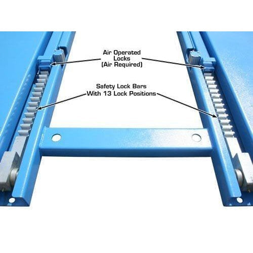 Atlas 7K-Kwik-Bay 7,000 lb Portable Mid-Rise Lift