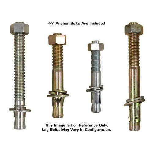 Atlas 9KBPX 9,000 lb Baseplate 2 Post Lift