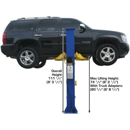 Atlas 9KBPX 9,000 lb Baseplate 2 Post Lift