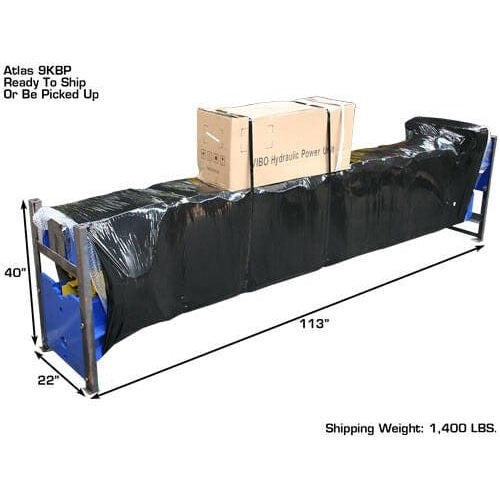 Atlas 9KBPX 9,000 lb Baseplate 2 Post Lift w/ LMA Combo