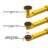 Atlas 9KBPX 9,000 lb Baseplate 2 Post Lift w/ LMA Combo