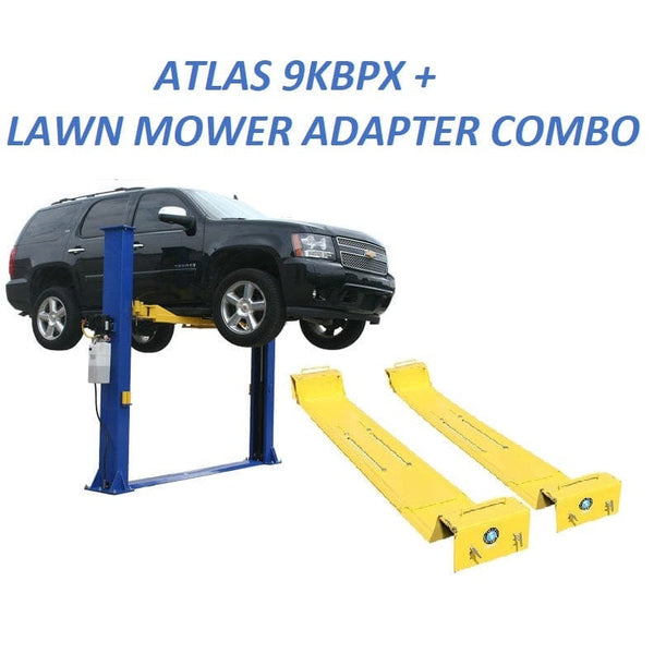 Atlas 9KBPX 9,000 lb Baseplate 2 Post Lift w/ LMA Combo