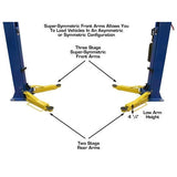 Atlas 9OHSC 2-Post Lift + Lawn Mower Adapter Combo