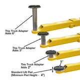 Atlas 9OHSC 2-Post Lift + Lawn Mower Adapter Combo