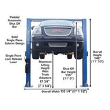 Atlas 9OHSC 9,000 lb Overhead 2-Post Lift