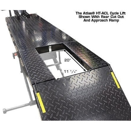 Atlas ACL Motorcycle Lift w/ Roller Plate