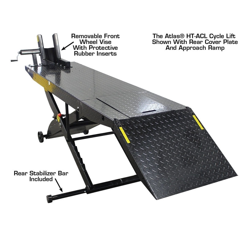 Atlas ACL Motorcycle Lift w/ Roller Plate