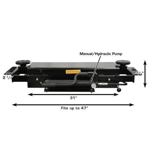 Atlas ALI Certified APEX 8 4 Post Lift + RJ35 Sliding Jacks Combo