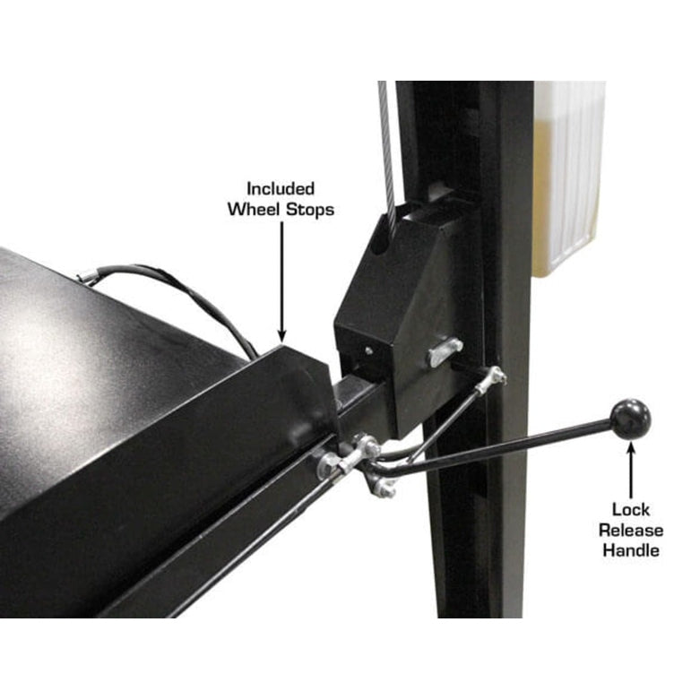 Atlas ALI Certified APEX 8 4 Post Lift + RJ35 Sliding Jacks Combo