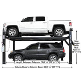 Atlas ALI Certified APEX9 4 Post Lift + RJ6 Rolling Bridge Jacks Combo