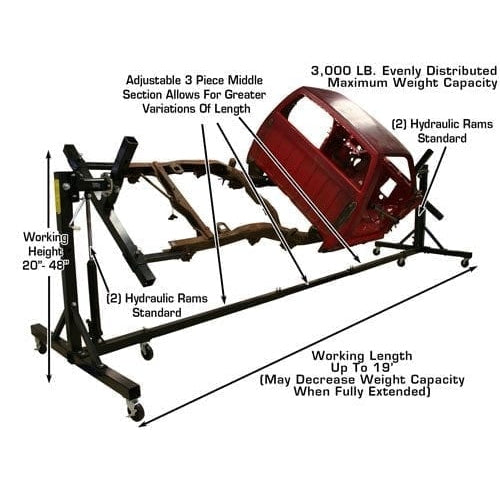 Atlas Auto SPINS Rotisserie W/ Adapters