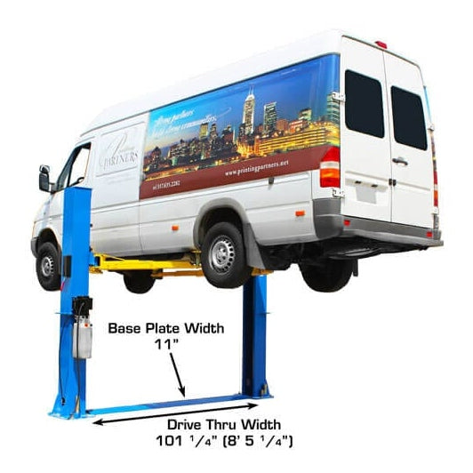 Atlas BP10000X 10,000 lb Baseplate 2 Post Lift