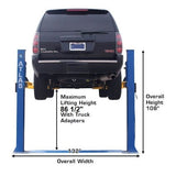 Atlas BP8000 8,000 lb Baseplate 2 Post Lift